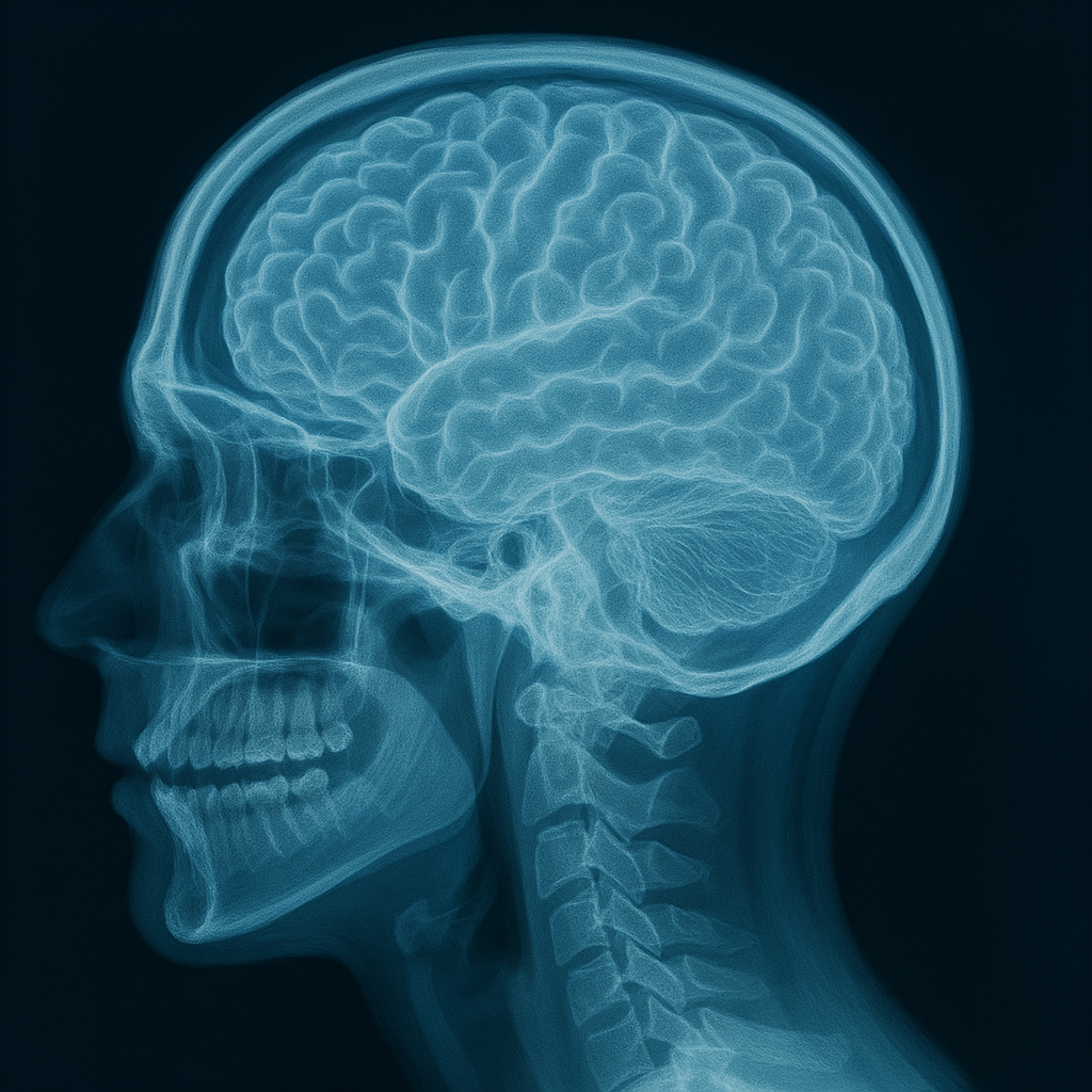 An X-Ray Of a Brain