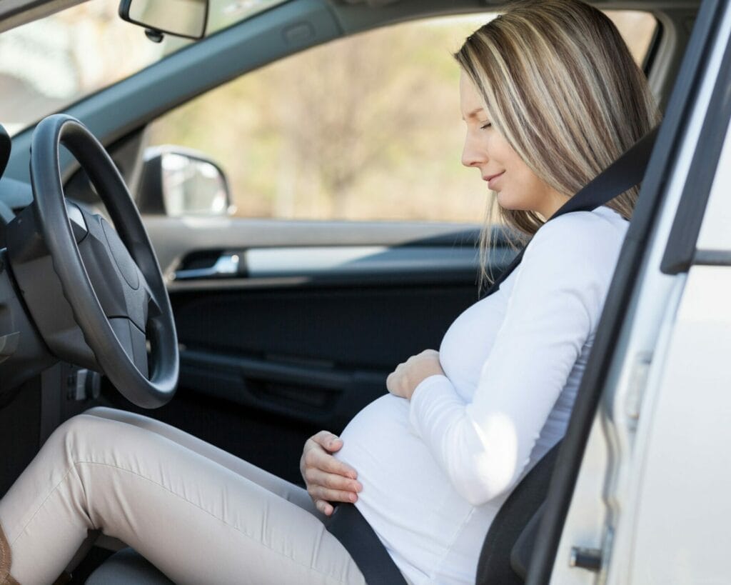 pregnant and involved in a car accident